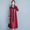 red-wine-fur-collar