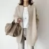 beige-apricot-woolen-material