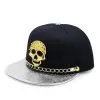 silver-pu-leather-brim