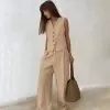 khaki-vest-pants