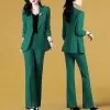 green-suit