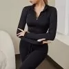 black-long-sleeve-top