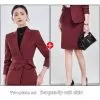 wine-red-suit-skirt